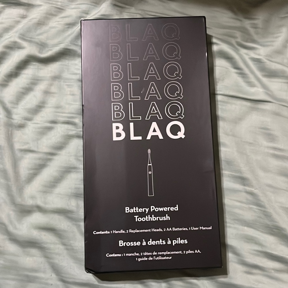 Blah battery powered toothbrush